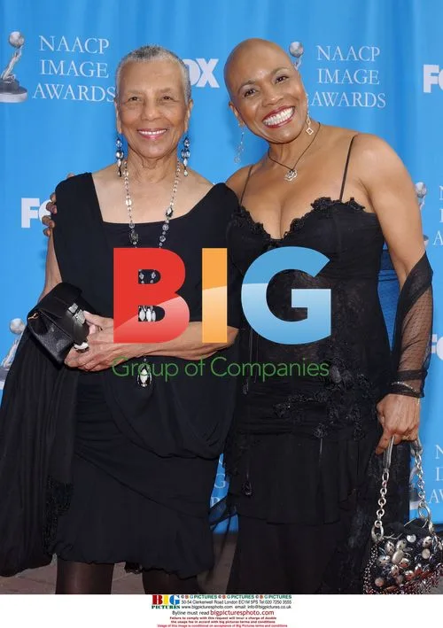 Dee Dee Bridgewater and mother Marion at NAACP Image Awards