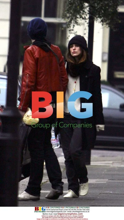 Keira Knightley and Rupert Friend on Valentine's Day