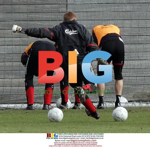 Liverpool FC Players in Training
