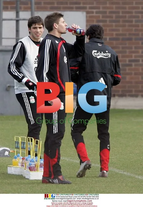 Liverpool Football Team Training