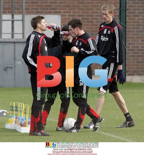 Liverpool Football Team Training