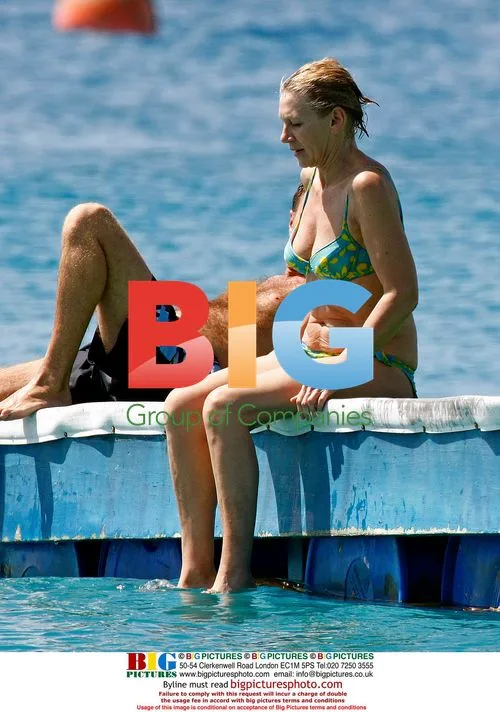 GMTV's Penny Smith and Ingrid Tarrant Relax in Caribbean