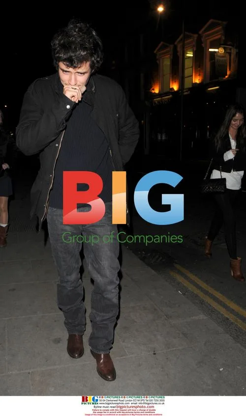Orlando Bloom and Miranda Kerr in London