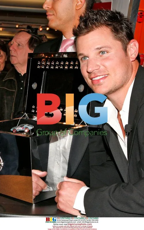 Jason Arasheben and Nick Lachey Unveil Jeweled Hot Wheels Car