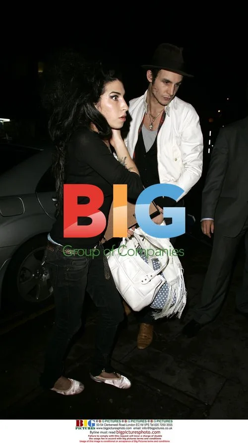 Amy Winehouse and Blake Fielder-Civil in London