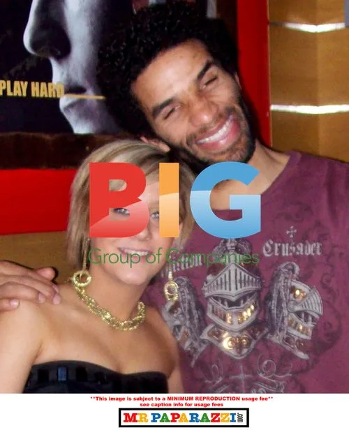 David James out at Linekers Bar in Marbella