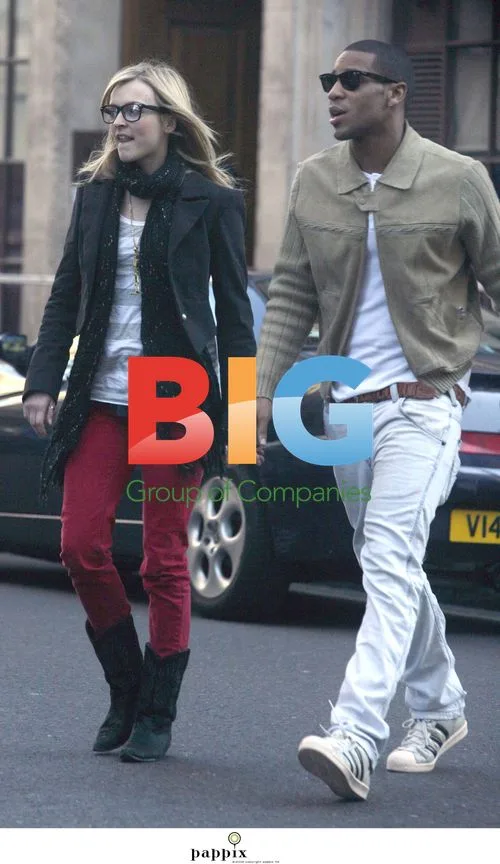 Fearne Cotton and Reggie Yates grab coffee