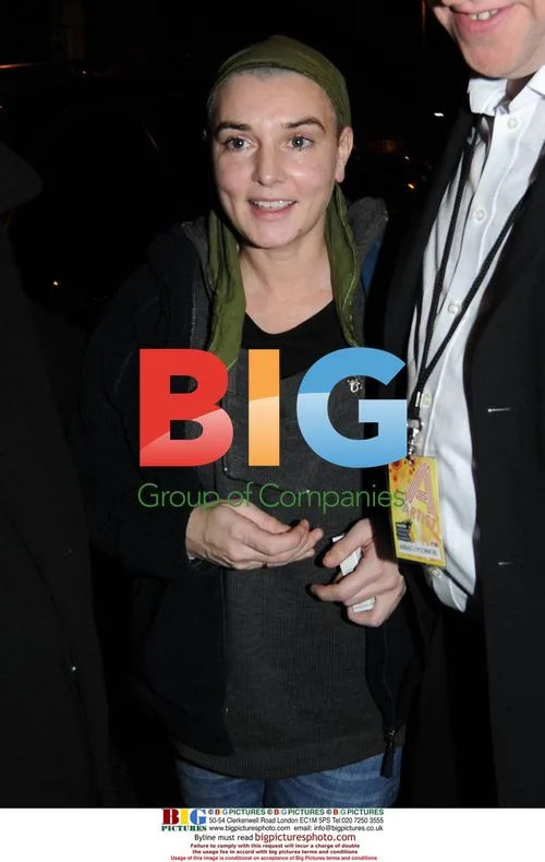 Sinead O'Connor at Meteor Awards 2008 Afterparty