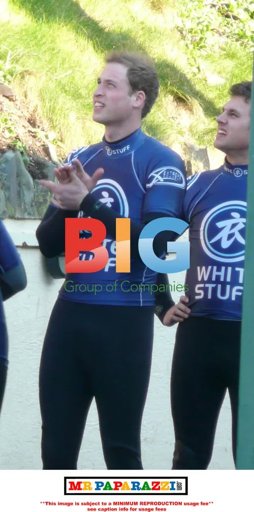Prince William Surfing in Cornwall