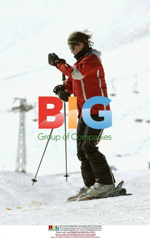Prince Andrew and Daughters Ski in Verbier