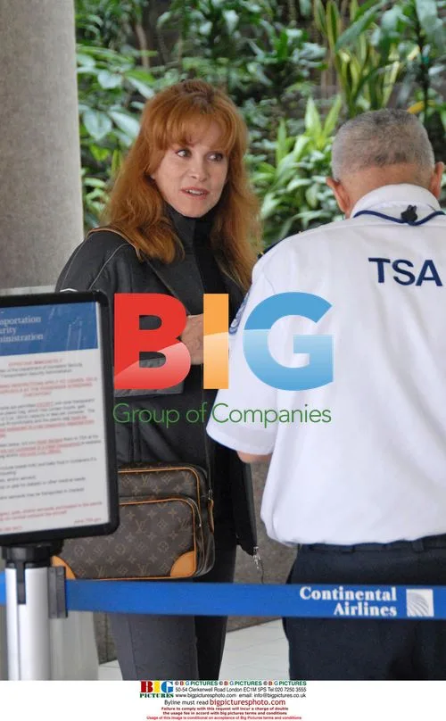 Stefanie Powers Departs LAX