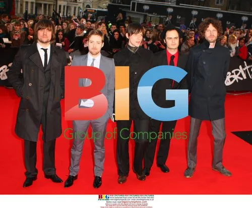 Celebrities at The Brit Music Awards 2008