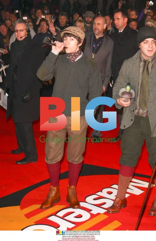 Celebrities at The Brit Music Awards 2008