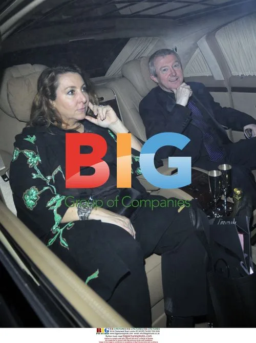 Celebrities Leave Brits Afterparty in London