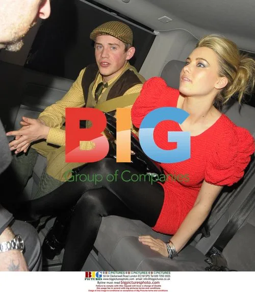 Celebrities leave Brits Afterparty in London