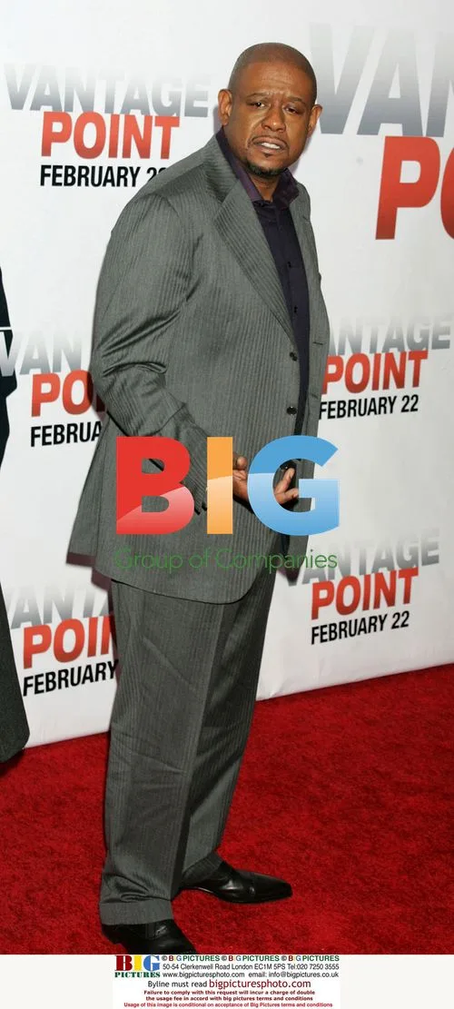FOREST WHITAKER at 'Vantage Point' NY Premiere
