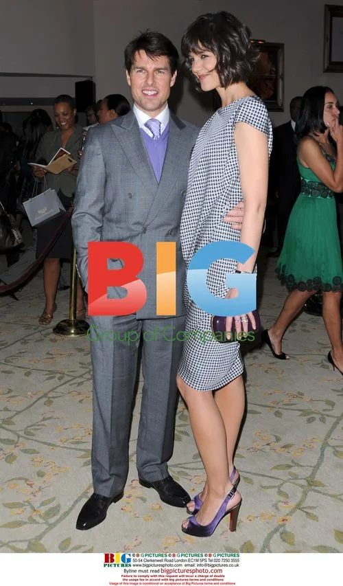 Katie Holmes and Tom Cruise at Essence Luncheon