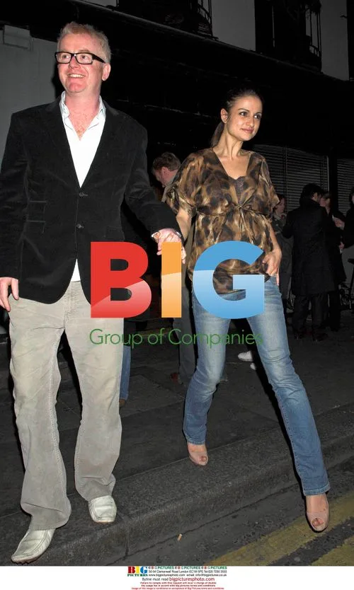 Chris Evans and wife Natasha step out