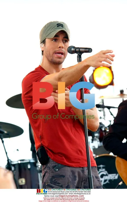 Enrique Iglesias performs on Miami Beach