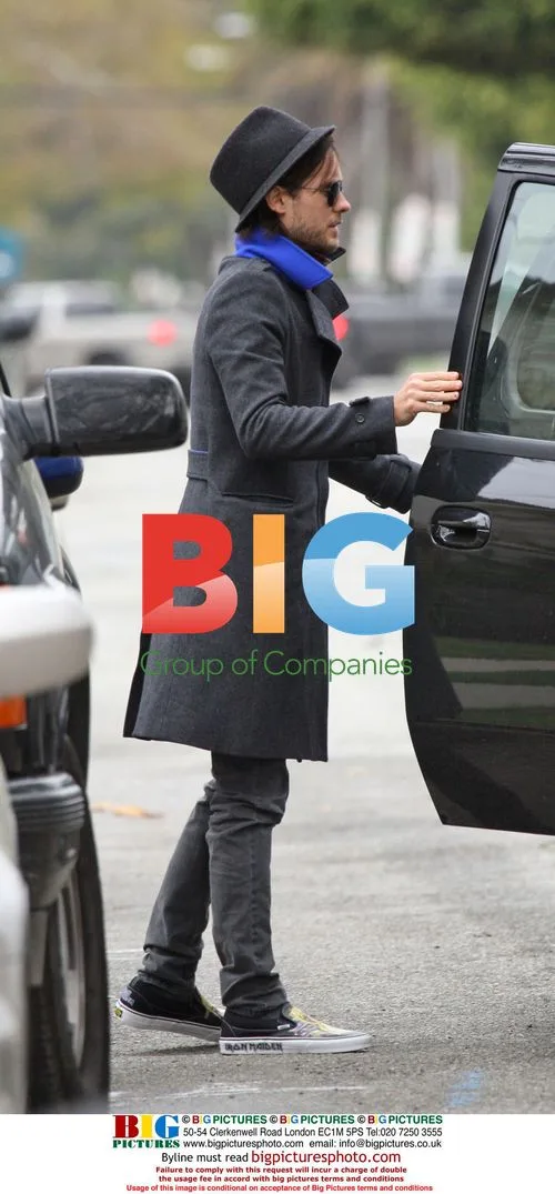 Jared Leto enjoys lunch with friend in LA