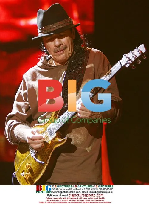 Carlos Santana Performs in Perth