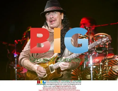 Carlos Santana performs in Perth, Australia