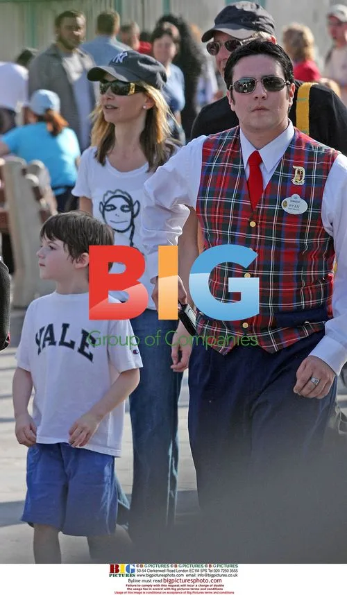 Harrison Ford and Family at Disneyland