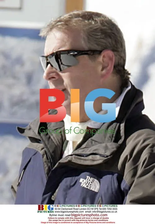 Prince Andrew and Daughters Ski in Verbier