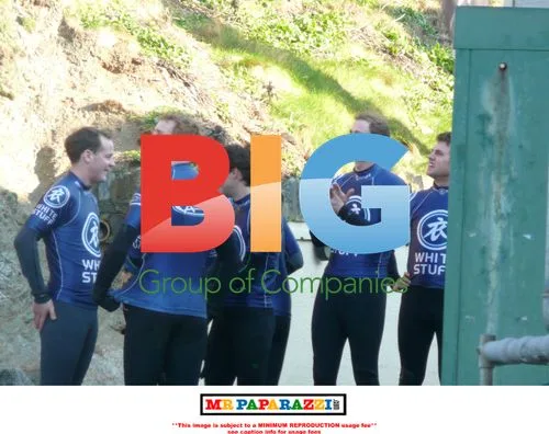 Prince William surfing in Cornwall