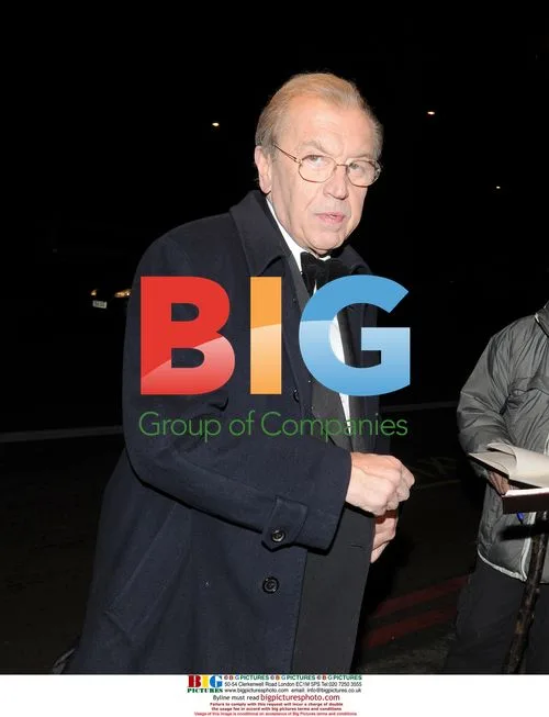 Sir David Frost at Bruce Forsyth's 80th Birthday Party