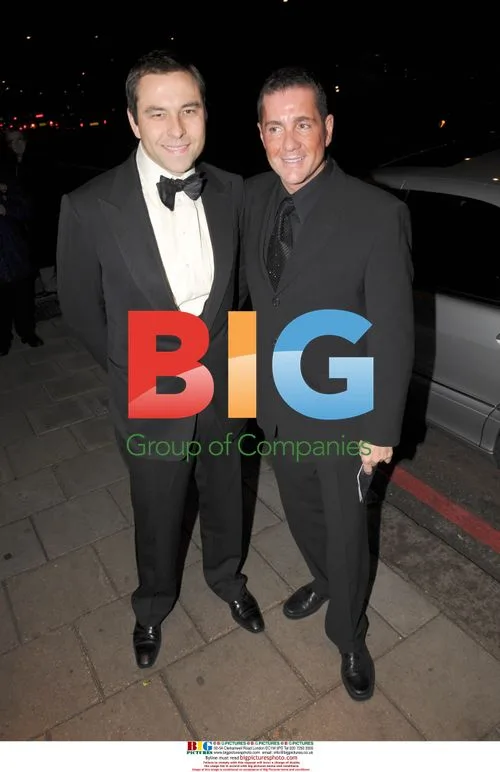 David Walliams and Dale Winton at Bruce Forsyth's 80th