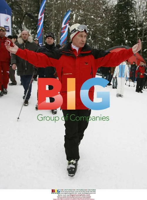 Vladimir Putin Skiing in Sochi