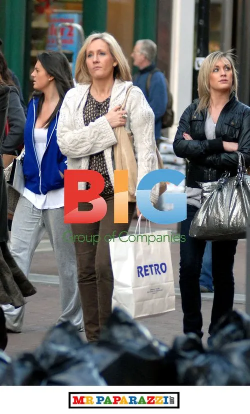 JK Rowling out shopping in Dublin
