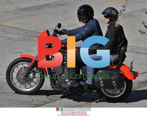 'CSI' star George Eads out riding motorcycle