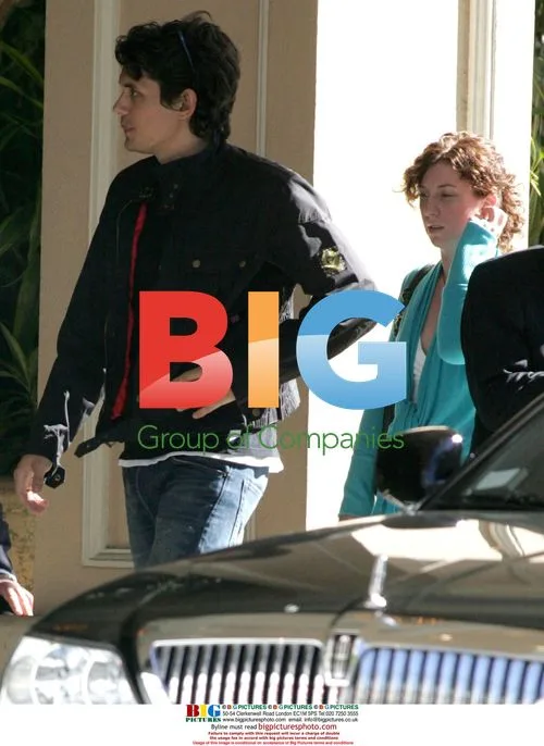 John Mayer and mystery woman at hotel