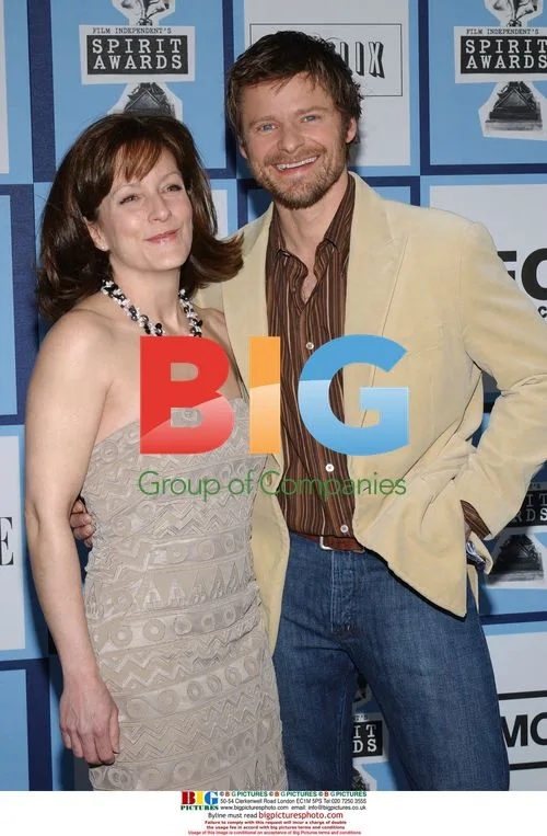 Steve Zahn and Robyn Peterman at Spirit Awards