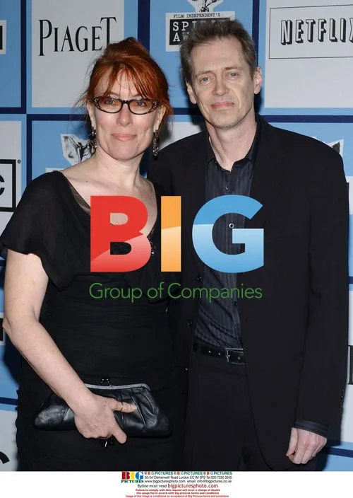 Steve Buscemi and Jo Andres at Spirit Awards