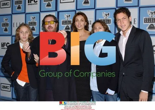 Julian Schnabel and family at Spirit Awards