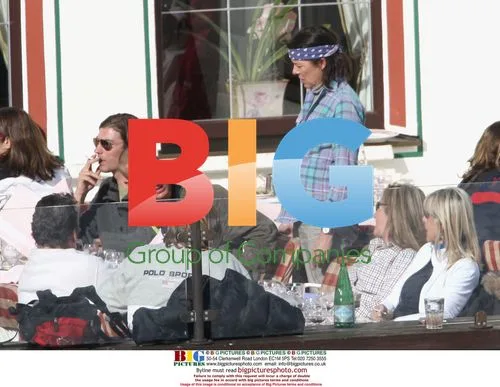 Caroline, Princess of Hanover on ski trip