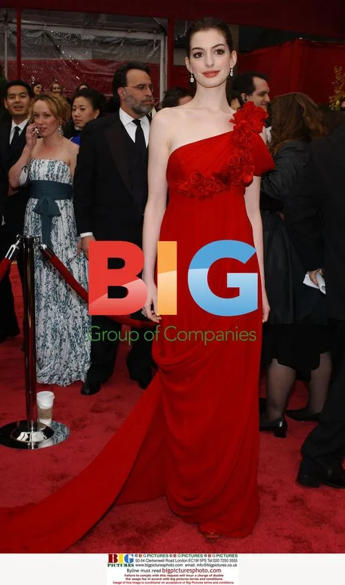 Anne Hathaway at 80th Annual Academy Awards