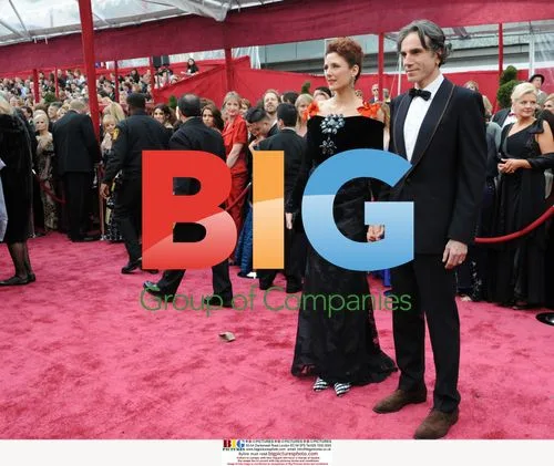 Daniel Day-Lewis and Rebecca Miller at 80th Oscars