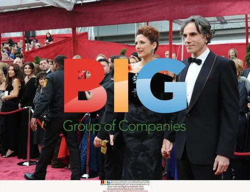 Daniel Day-Lewis and Rebecca Miller at 80th Oscars