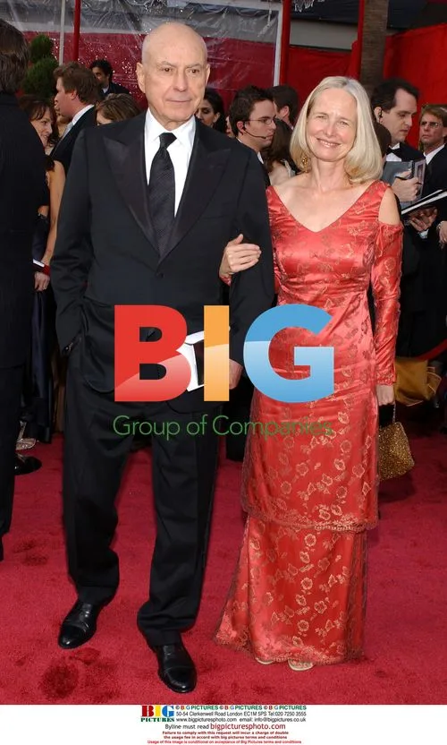 Alan Arkin and wife Suzanne Newlander Arkin at 80th Oscars