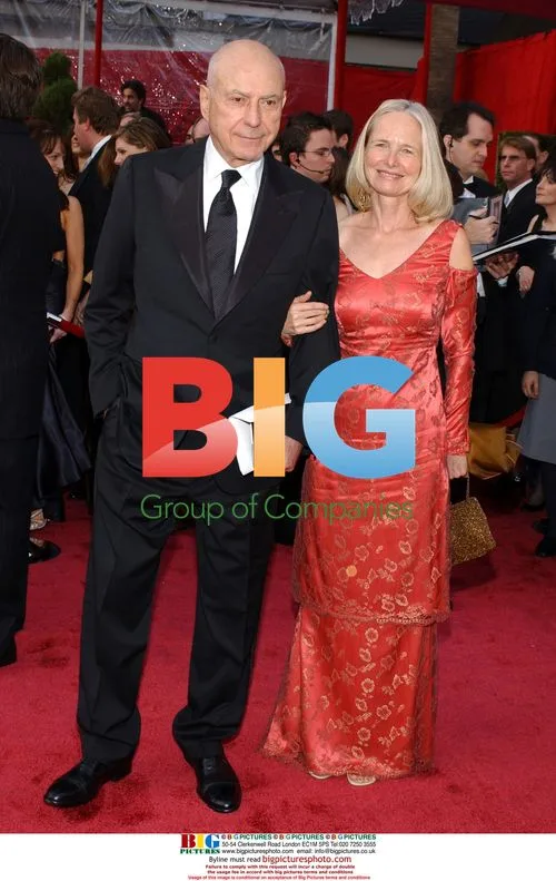 Alan Arkin and wife at 80th Oscars