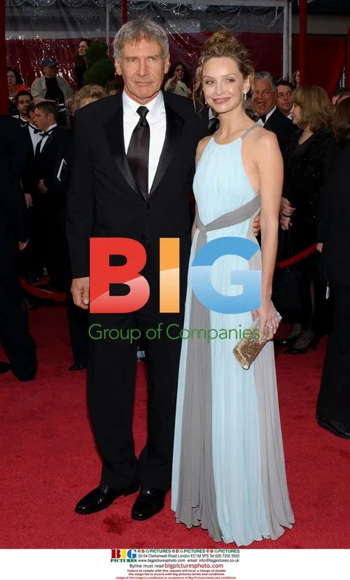 Harrison Ford and Calista Flockhart at 80th Oscars