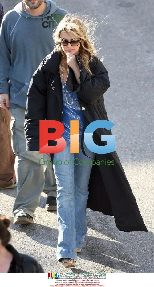 Adam Sandler & Carmen Electra film 'Bedtime Stories'