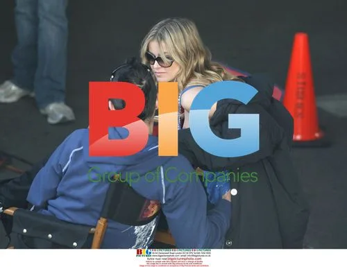 Adam Sandler and Carmen Electra on 'Bedtime Stories' set