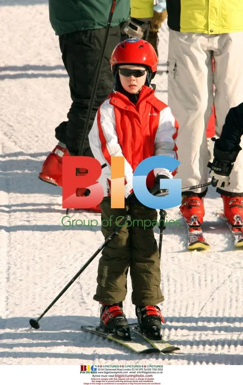 Alexandra of Hanover Learns to Ski in Zurs