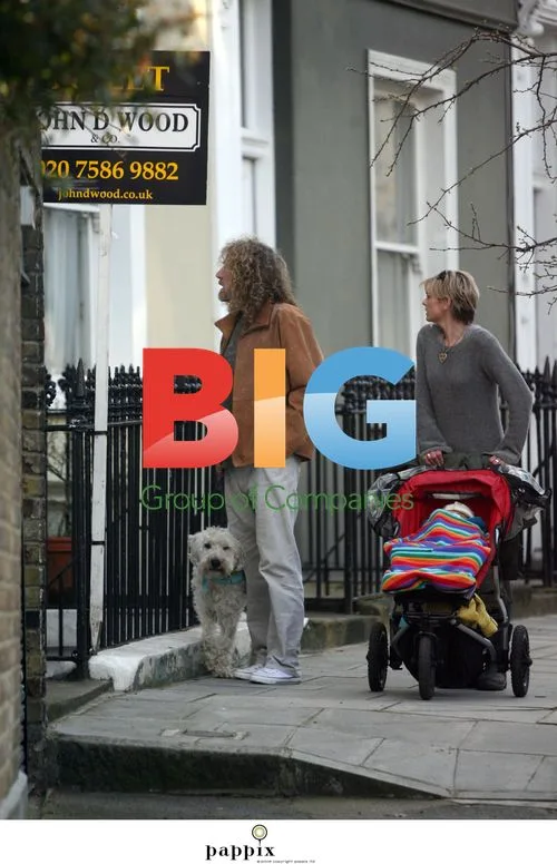 Robert Plant Strolls London with Lady Friend