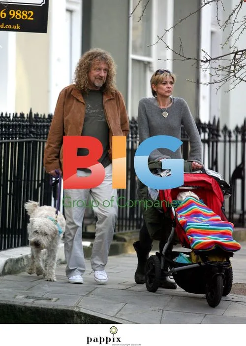 Robert Plant spotted with lady friend